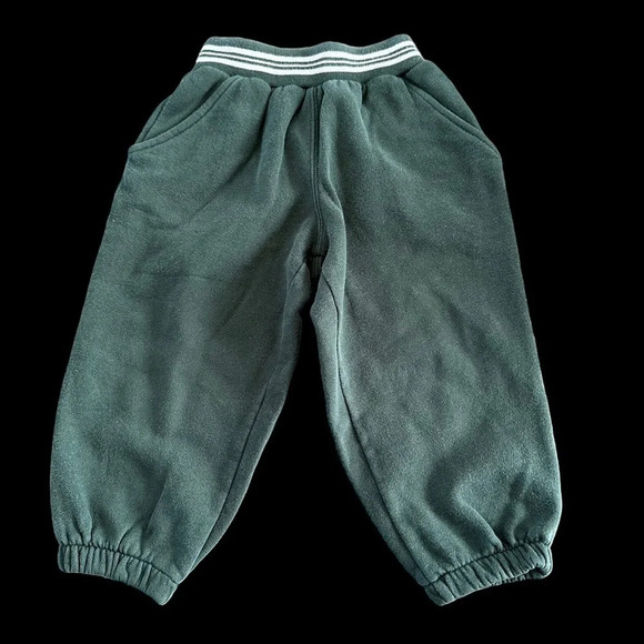 Vintage 1998 Gymsport Gymboree Boys Medium 3-4 Years Green Joggers Sweatpants - Picture 2 of 4
